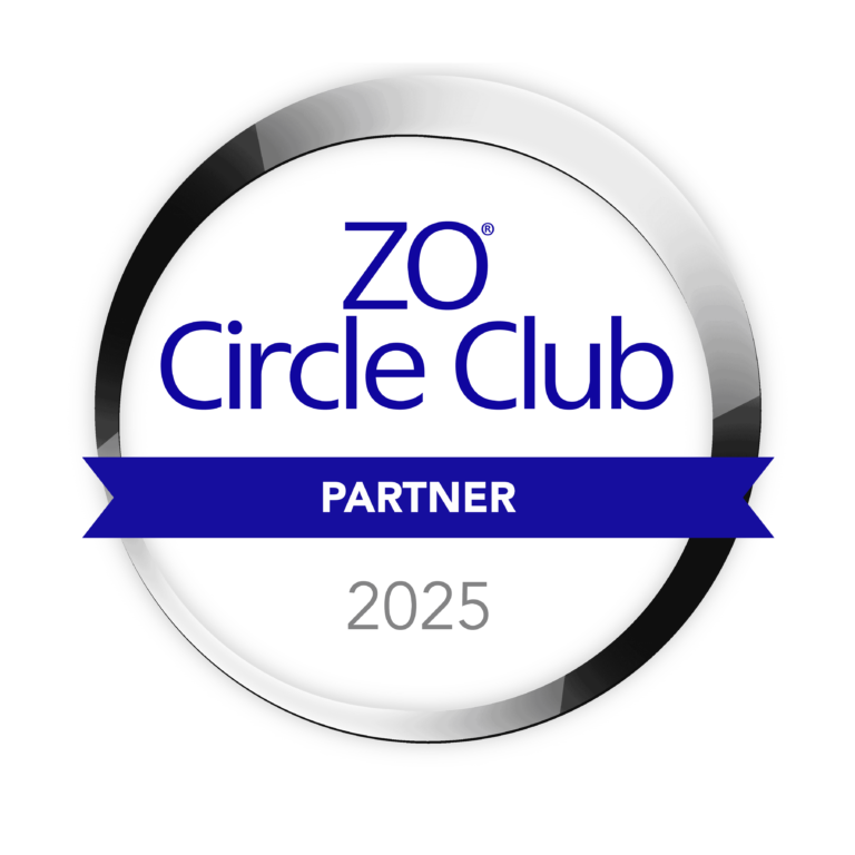 Circle Club Badge Gray