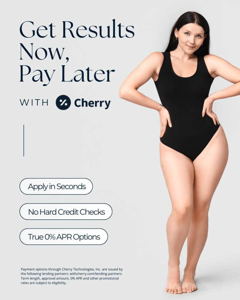 Payment Plans with Cherry for Cosmetic surgery and aesthetic services in boise idaho