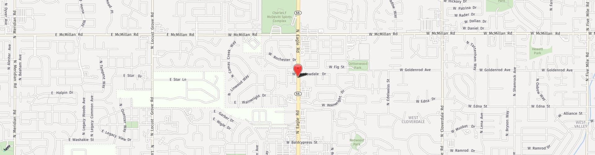 Location Map: 4305 N Eagle Rd Boise, ID 83713